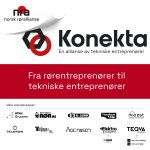 Bilde av den nye logoen til Konekta og alle eierselskapene.