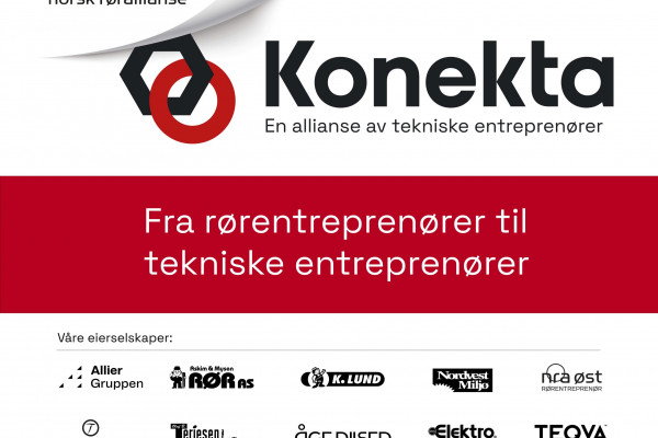 Norsk Rørallianse skifter navn til Konekta